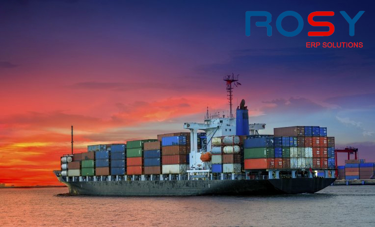 Vận tải đường biển - Ứng dụng ROSY ERP vào logistics đường biển